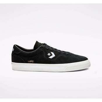 Converse Cons Louie Lopez Pro Cierne / Biele - Damske Nízké Tenisky